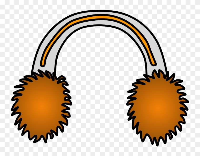 Earmuffs, Orange - Earmuffs, Orange #1635813