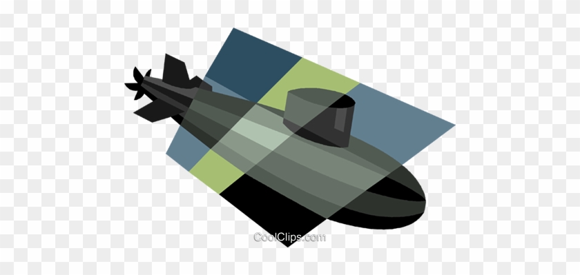Navy Submarine Royalty Free Vector Clip Art Illustration - 德國 214 型 潛 艦 #1635842