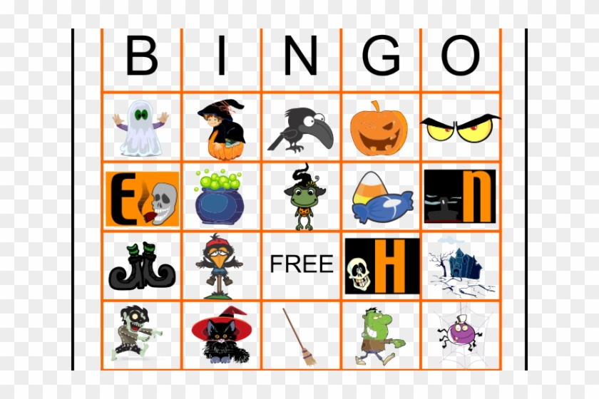 Spooky Clipart Game - Halloween Games Clipart #1635877