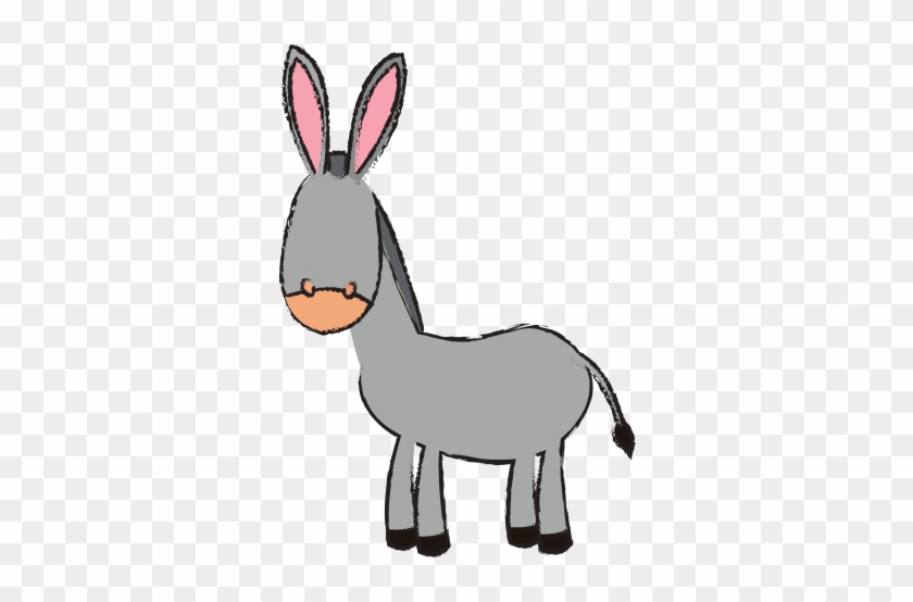 Cartoon Icons By Canva - Cute Cartoon Donkey #1635964