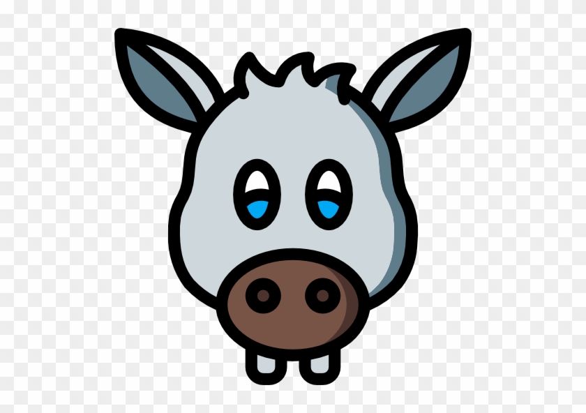 Donkey Free Icon - Donkey Free Icon #1635996