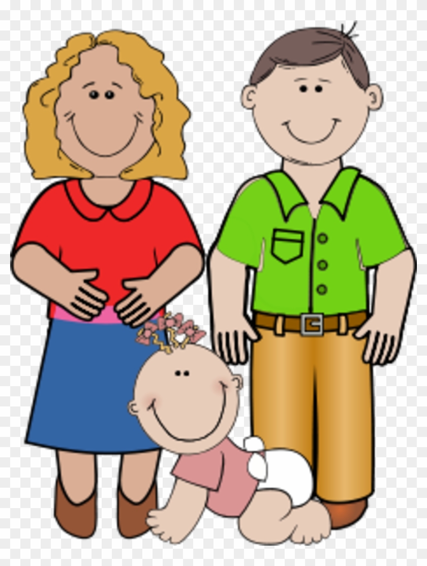 Mother And Father Clipart #1636146