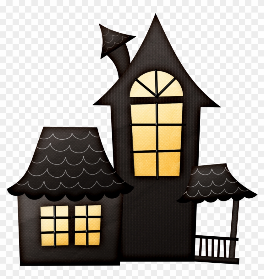 Halloween * Halloween Clipart, Halloween Crafts, Halloween - Clipart Halloween Haunted House Fence #1636217