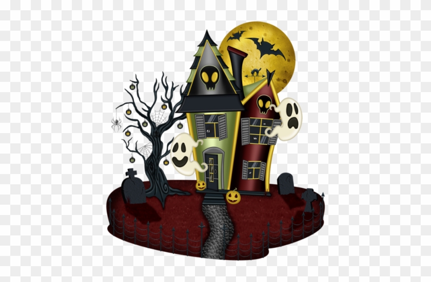 House Haunted Clipart 33882 - Halloween Haunted House Clipart #1636223