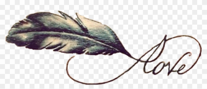 Tattoo Infinity Artist Symbol Love Feather Clipart - Tattoo Designs Of Love #1636255
