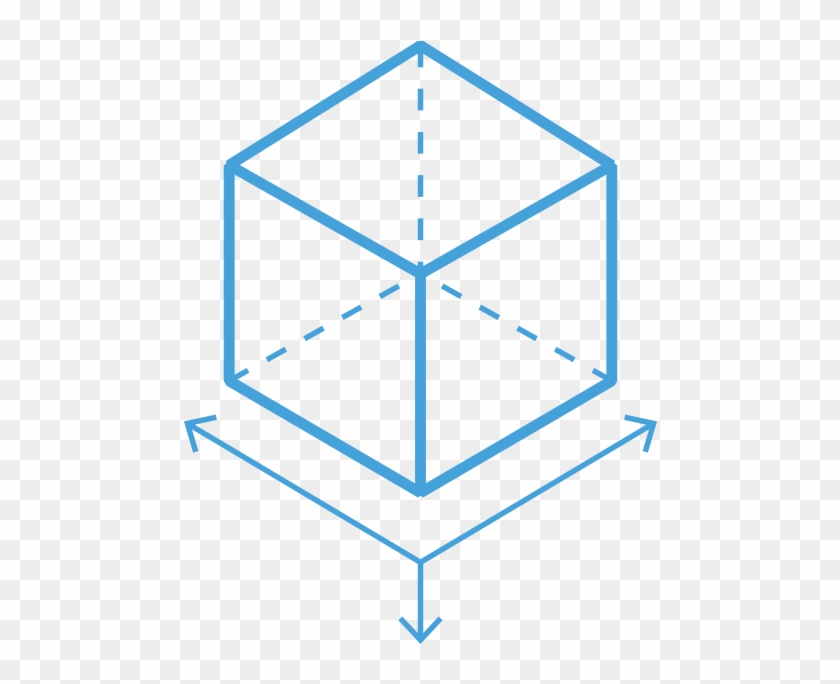Geometric Shapes Transparent Transparent Background - Cube Face #1636331