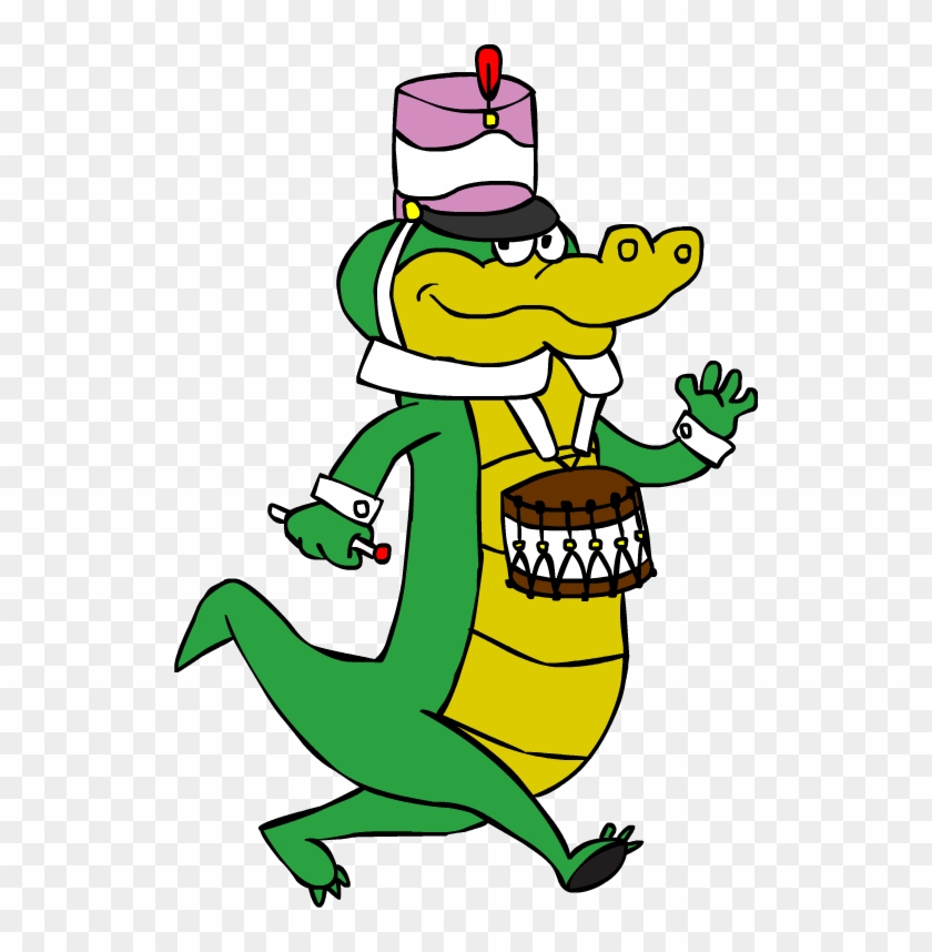 Marching Band Wally Gator By Retromangoman - Cartoon #1636372