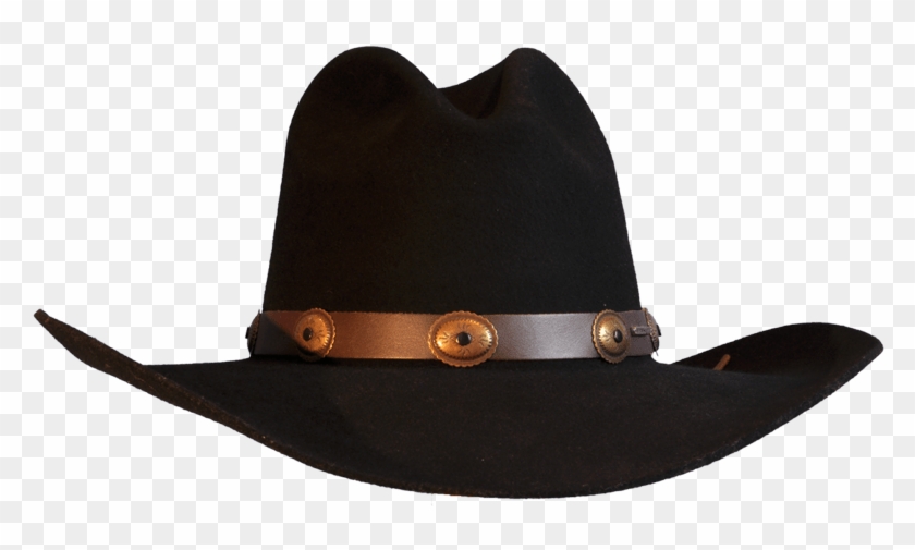 Cowboy Hat Front - Black Cowboy Hat Png #1636489