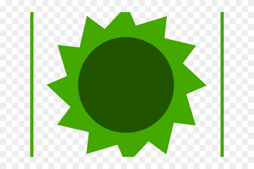 Sun Clipart Green - Clip Art #1636634
