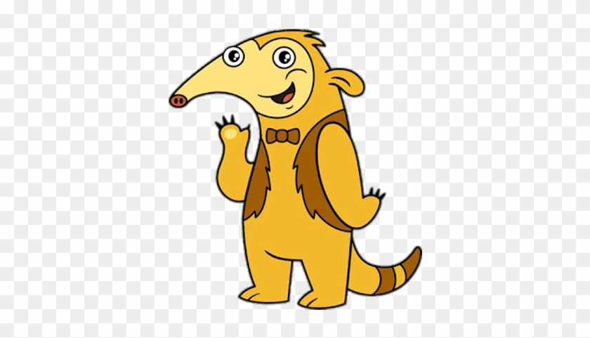 Oto The Anteater Waving Hello - Oto Turma Do Doki #1636667