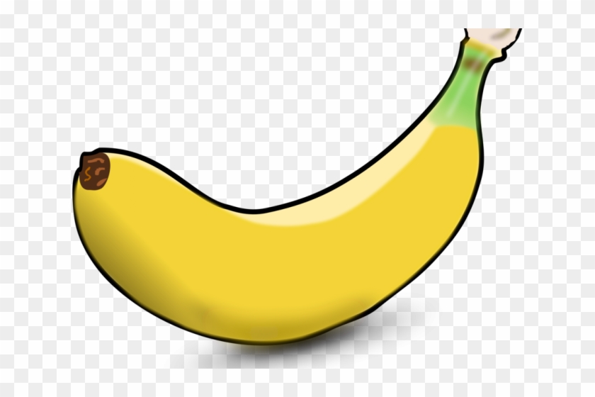 Banana Pudding Clipart Peeled - Banane Clip Art #1636705