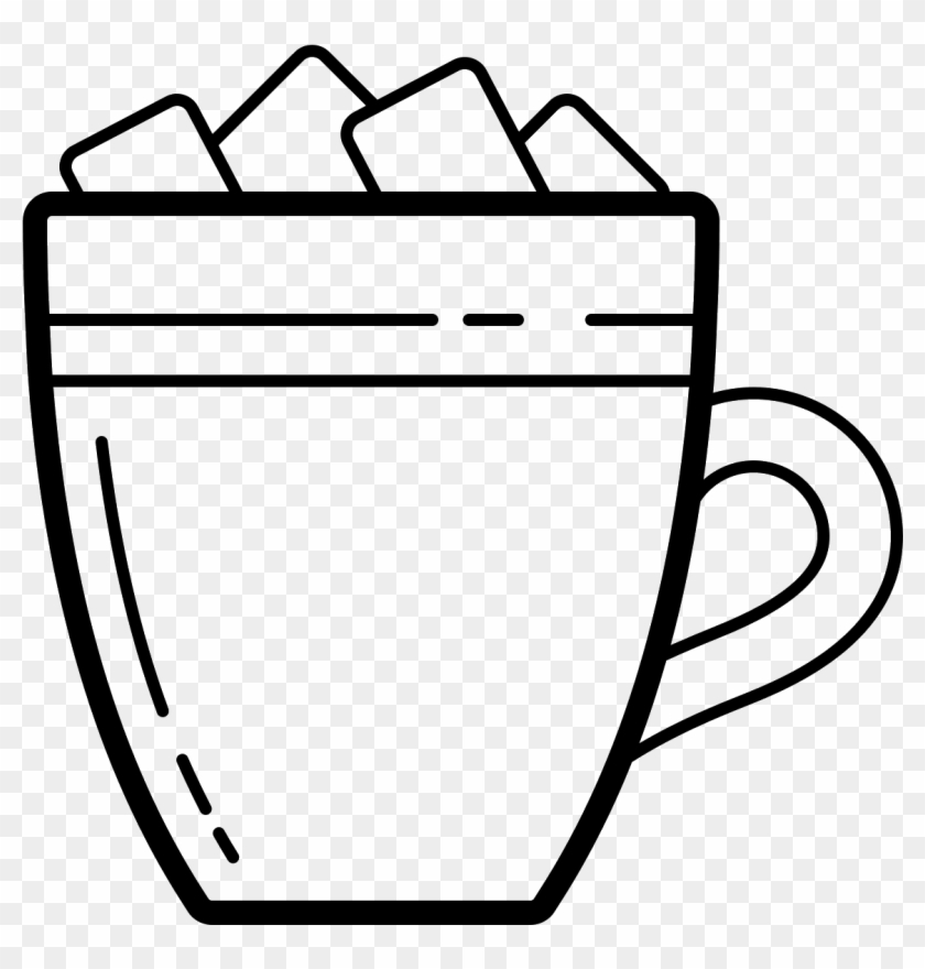 1600 X 1600 0 - Hot Chocolate Outline #1636711