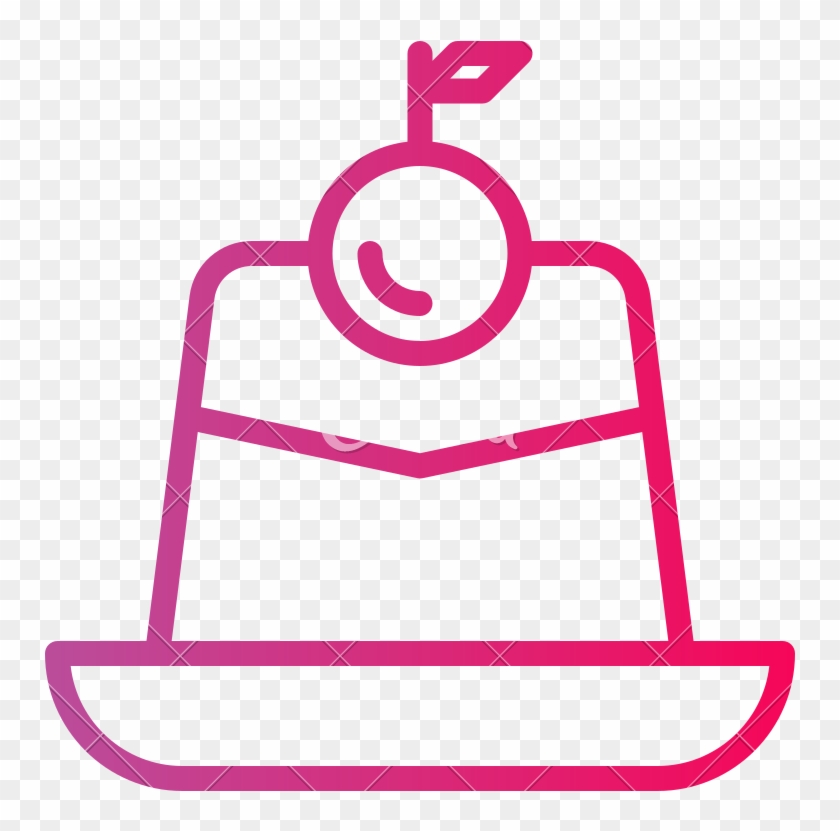 Pudding Icon - Pudding Icon #1636728
