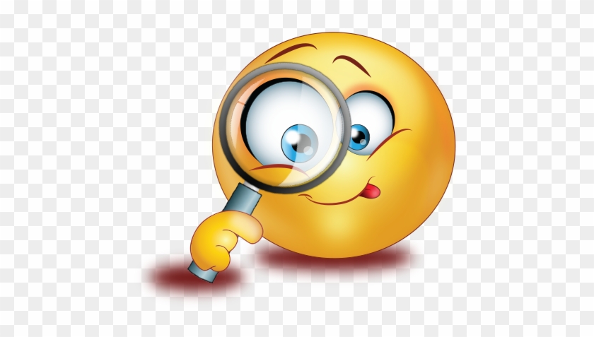 Inspector Magnifying Glass Emoji Animated Confused - Emoji With Magnifying Glass #1636892