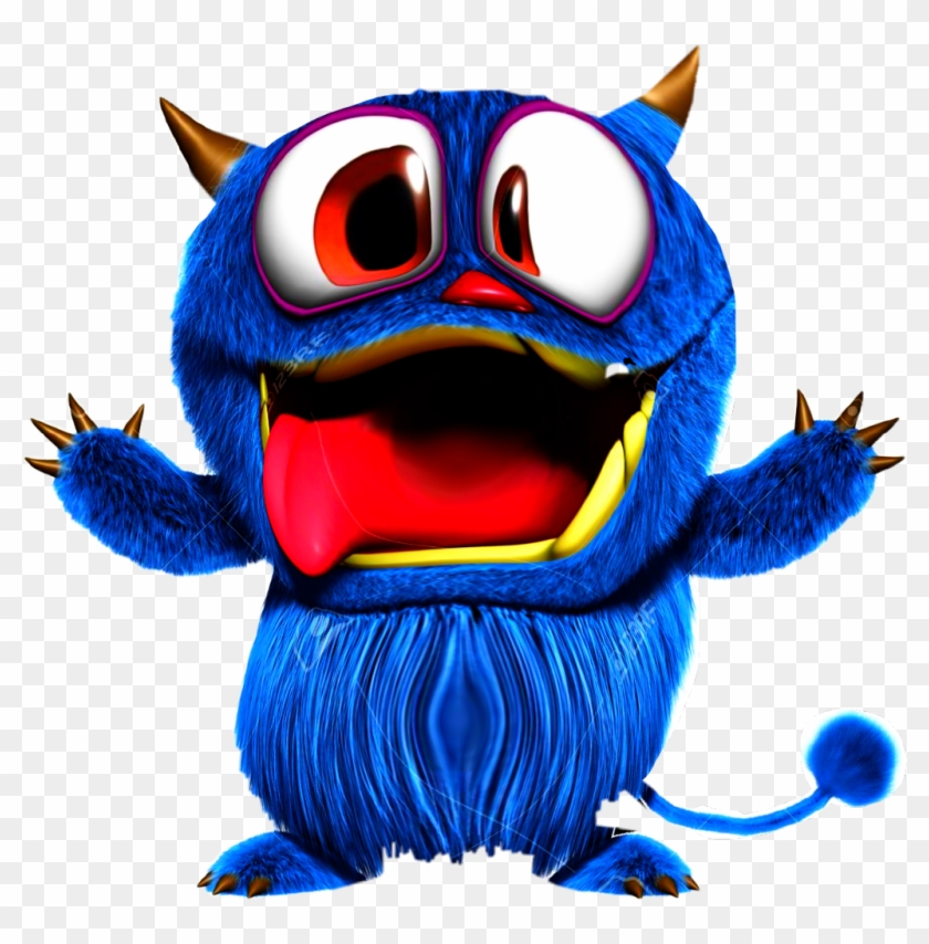 Monster Sticker - Funny Looking Monster #1636895