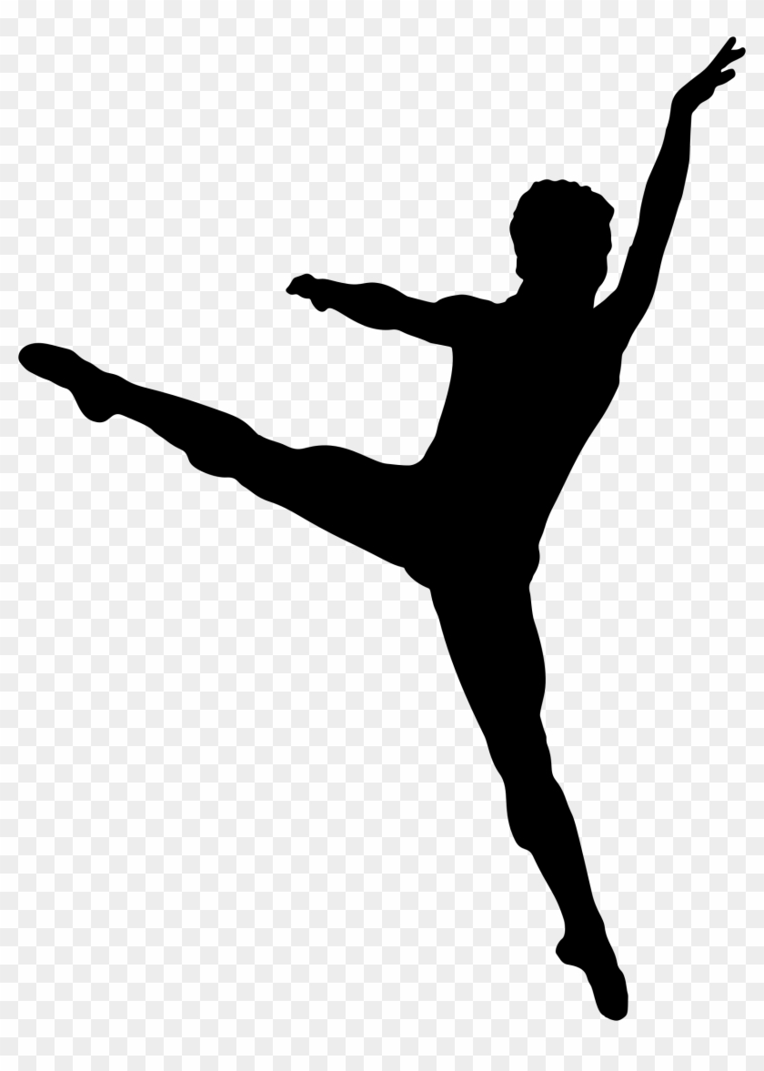 Big Image - Male Ballet Dancer Clipart #1636956