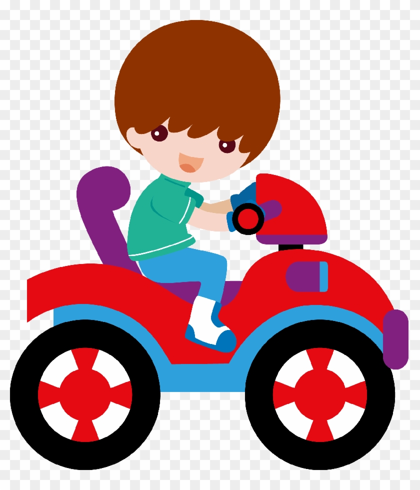 Boy Art Transportation, Clipart Boy, Scrapbook Pages, - Danim Falcao Minus #1636999