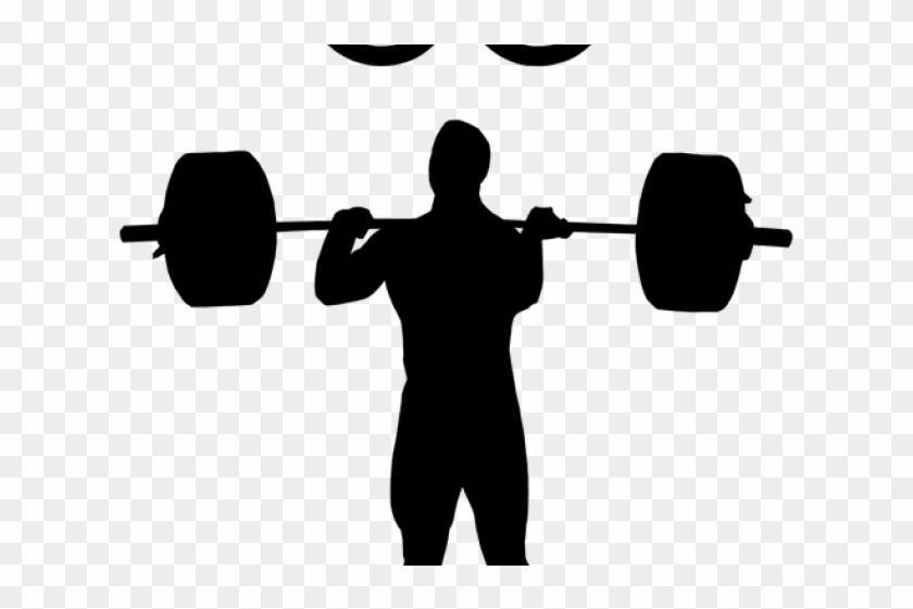 Dumbbells Clipart Heavy Weight - Weightlifting T Shirt Designs #1637044