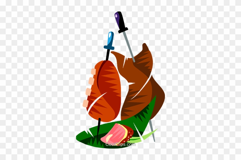 Churrasco Brazilian Barbecue Royalty Free Vector Clip - Vetor Churrasco Png #1637077