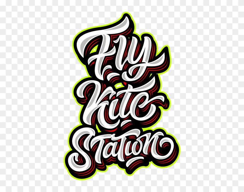Fly Kite Surf Station On Behance Like - Typography #1637096