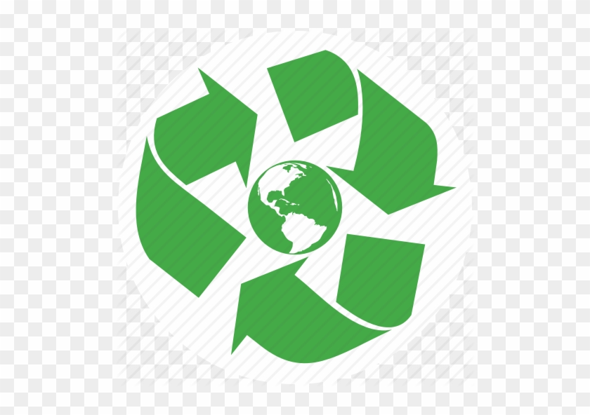 Recycle World Icon Clipart Computer Icons Recycling - Ecology Icon Png #1637162