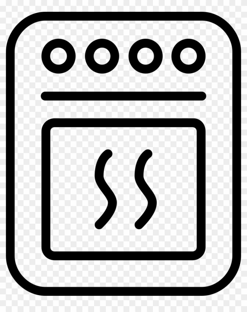 Open Oven Clip Art - Oven Png Icon #1637192