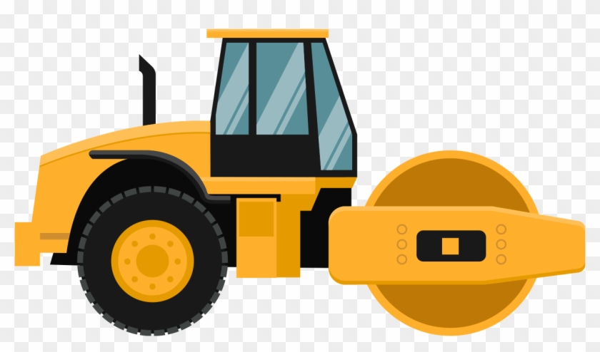 Download - Road Roller Png #1637236