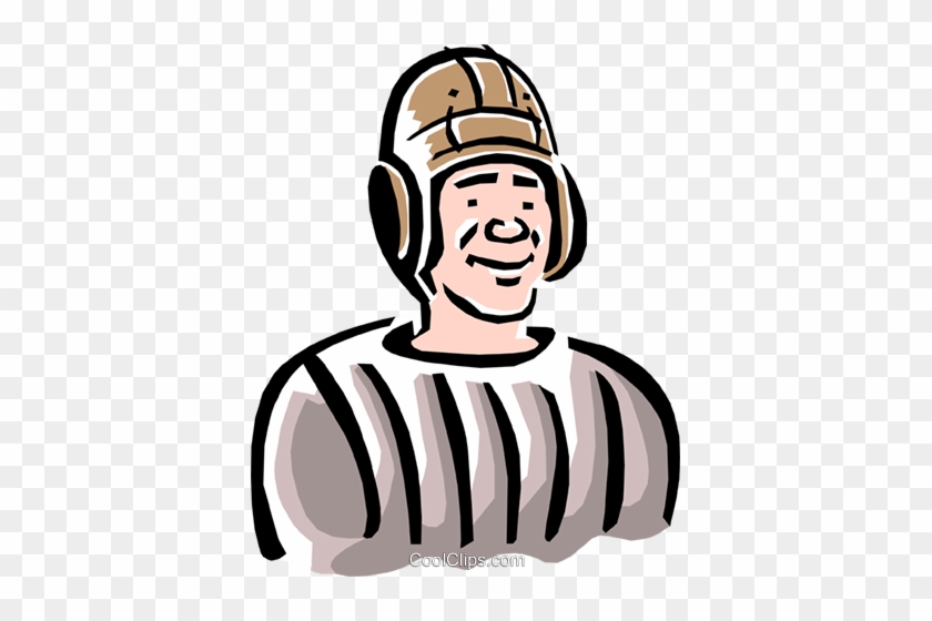 Old-fashioned Football Player Royalty Free Vector Clip - Old-fashioned Football Player Royalty Free Vector Clip #1637258