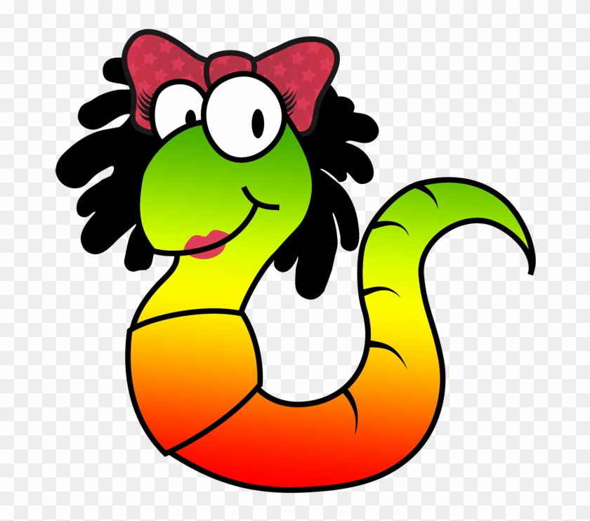 February Clipart Worm - Cartoon #1637354