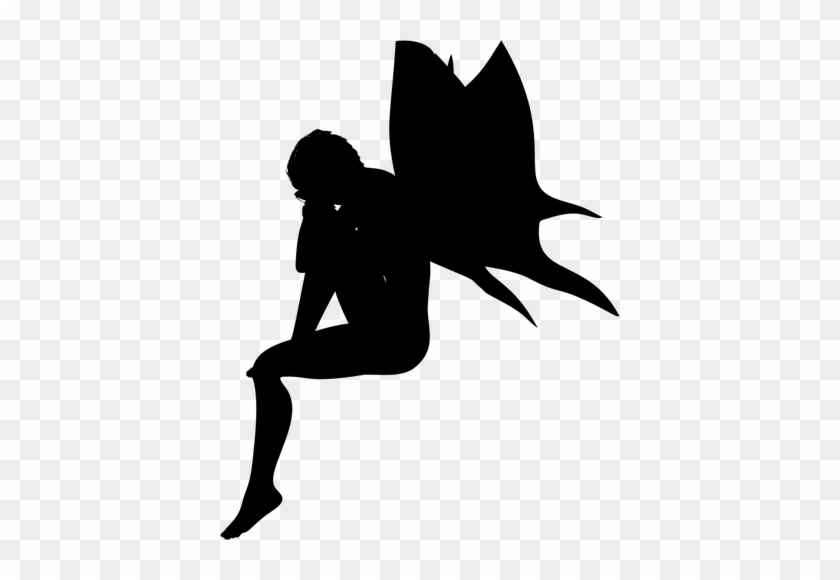 Small Silhouette At Getdrawings Com Free For - Fairies Silhouette Png #1637367