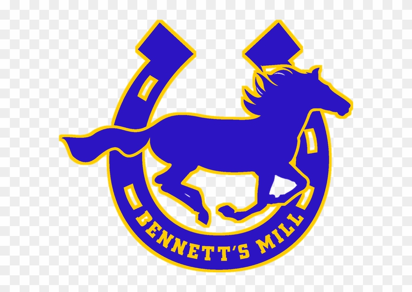 Bronco Logo - Bennett's Mill Middle School #1637393