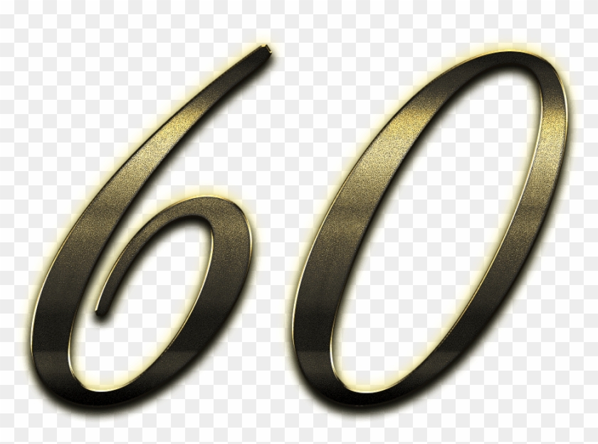 Цифра 60 на открытках