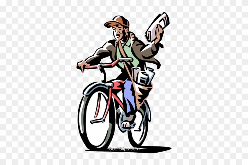 Newspaper Delivery Png - Newspaper Delivery Boy Clipart #1637427