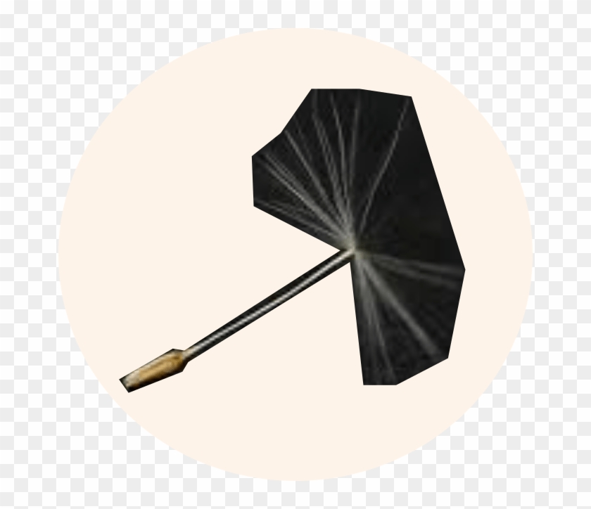 Clip Art Paper Cut Out Dandelion - Umbrella #1637441