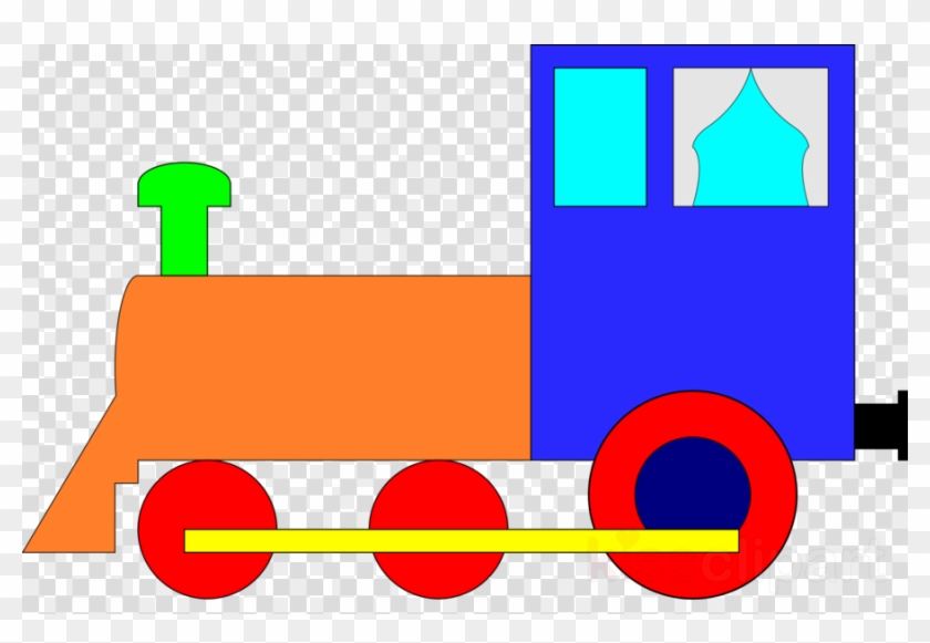 Gambar Kereta Api Berwarna Kartun Clipart Train Rail - Wrigley Field #1637455