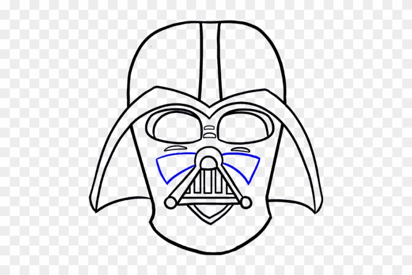 600 X 531 11 - Darth Vader Helmet Simple #1637466