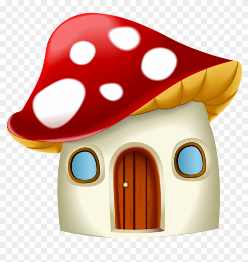 Free Png Download Mushroom House Cartoon Clipart Png - Cartoon Mushroom House Png #1637503