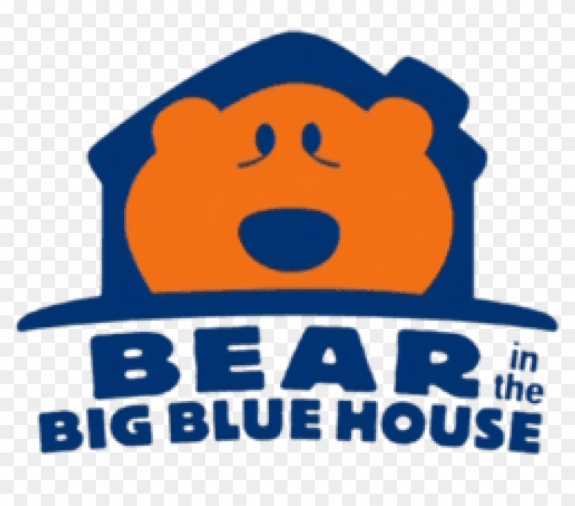 Free Png Download Bear In The Big Blue House Logo Clipart - Bear Big Blue House Logo #1637507