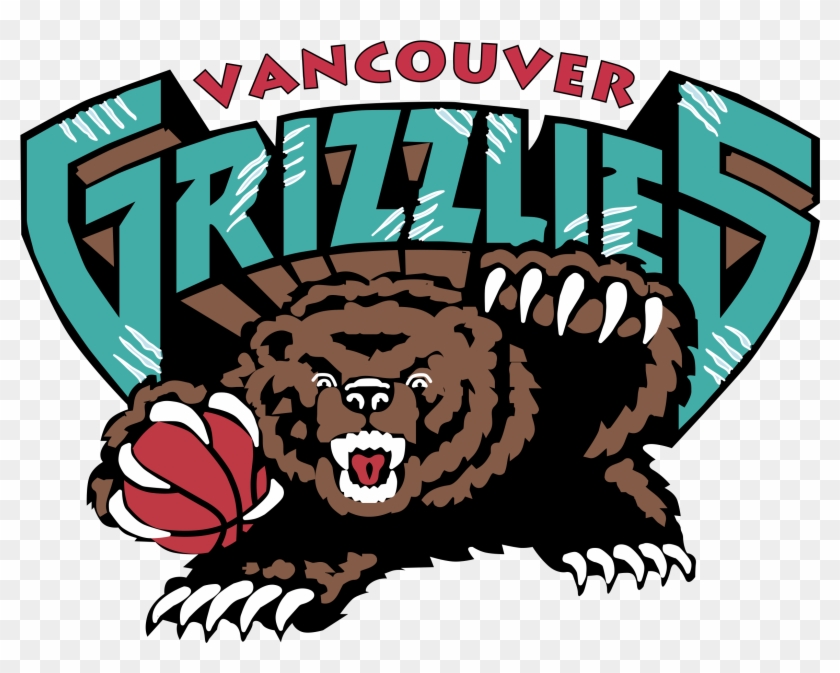 Grizzly Vector Clipart - Vancouver Grizzlies Logo #1637535