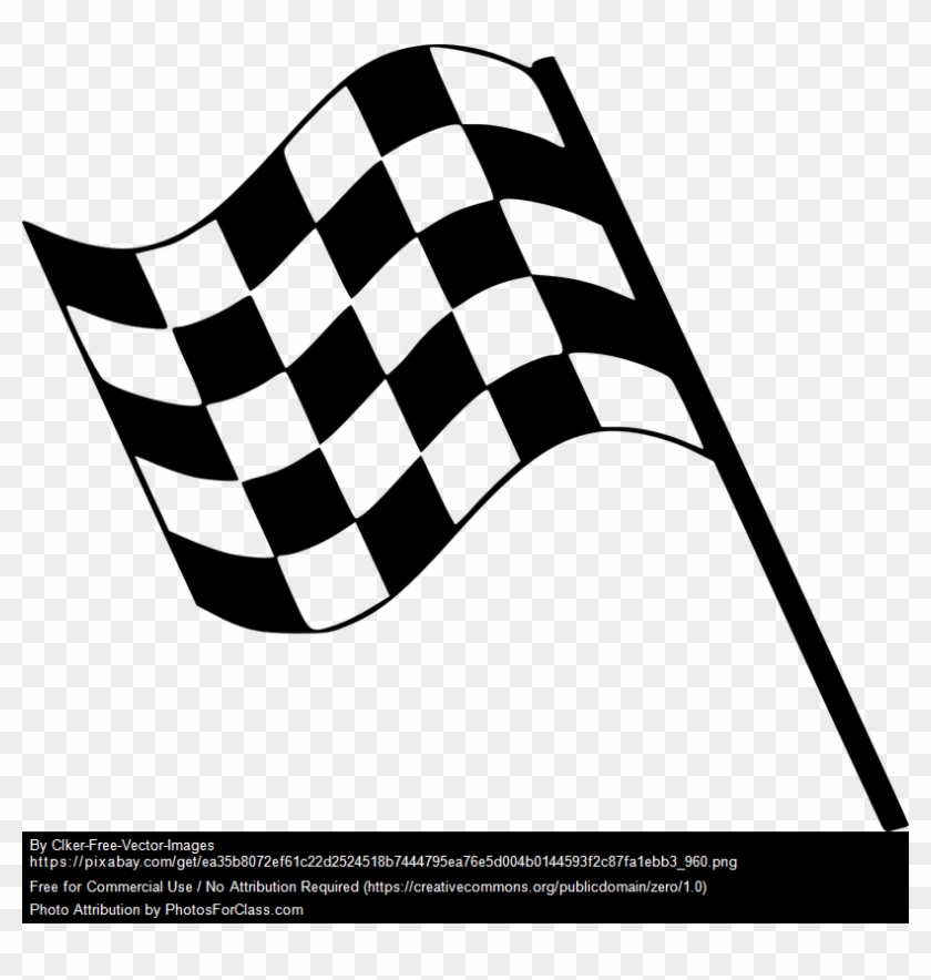 An End To The Infinity War - Race Car Flag Clipart #1637731