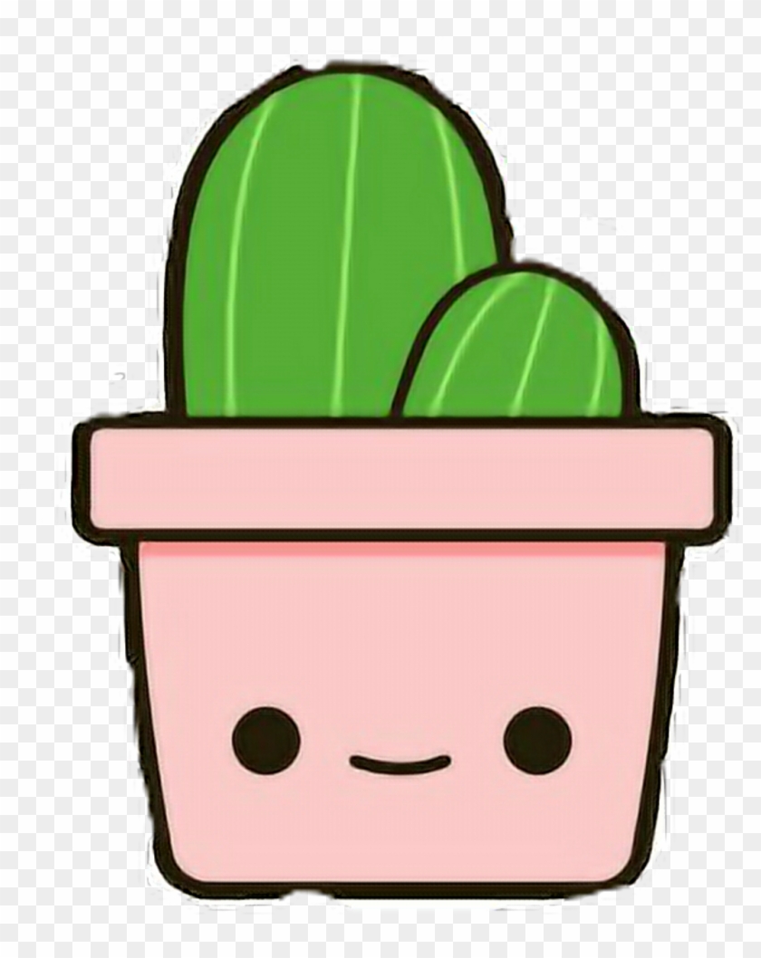 Kawaii Sticker - Cactus Kawaii #1637822
