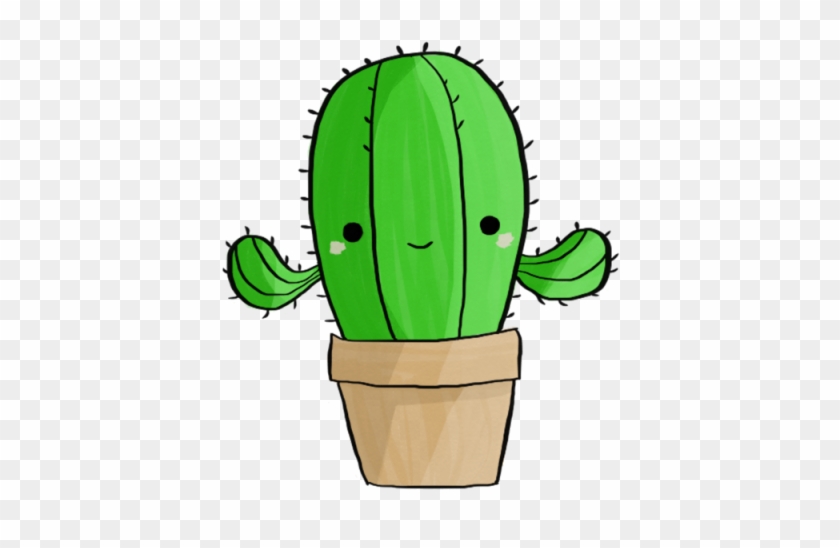 Drawn Cartoon Cactus Plant - Cactus Png - Free Transparent PNG Clipart  Images Download