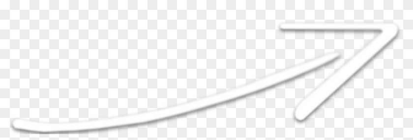 990 X 289 20 - White Hand Drawn Arrow Png #1638146