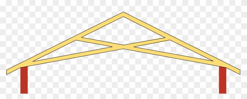 Scissors Truss 1 - Triangle #1638198