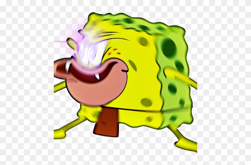 Stone Age Spongebob , Png Download - Stickers Memes #1638238