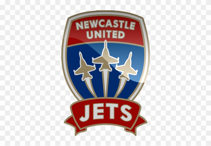 Newcastle United Jets Hd Logo Football - Newcastle Jets Logo Png #1638279