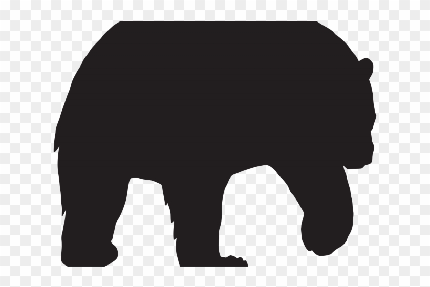 Black Bear Clipart White Background - Brown Bear #1638284