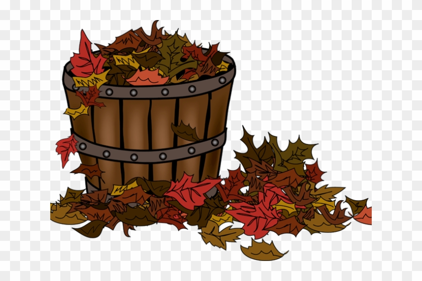 Basket Clipart Leaf - Autumn #1638305