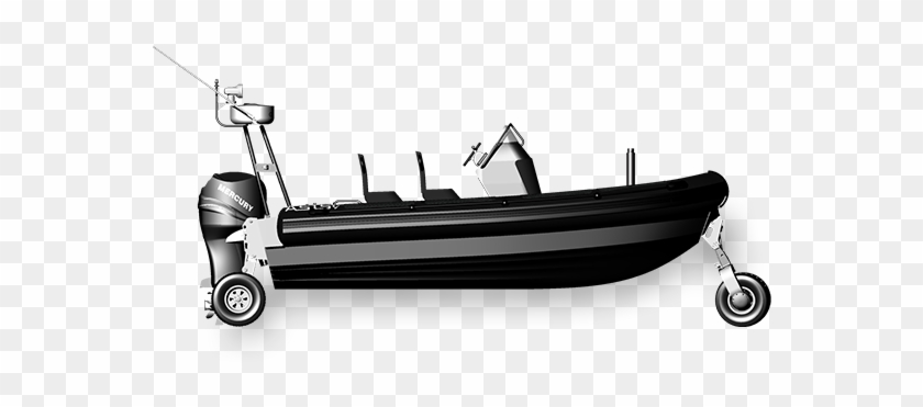 Amphibious Boat - Rigid-hulled Inflatable Boat #1638415