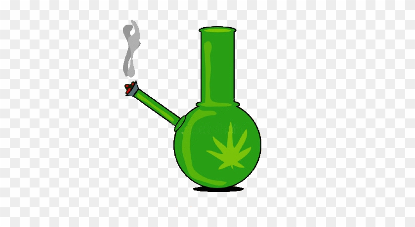 Pin Cannabis Clip Art - Cartoon Bong #1638443